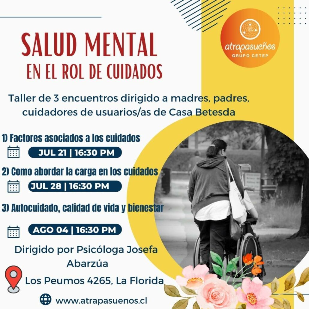 Salud Mental en el rol de Cuidados: Cuidando para Cuidar Salud Mental en el rol de Cuidados: Cuidando para Cuidar